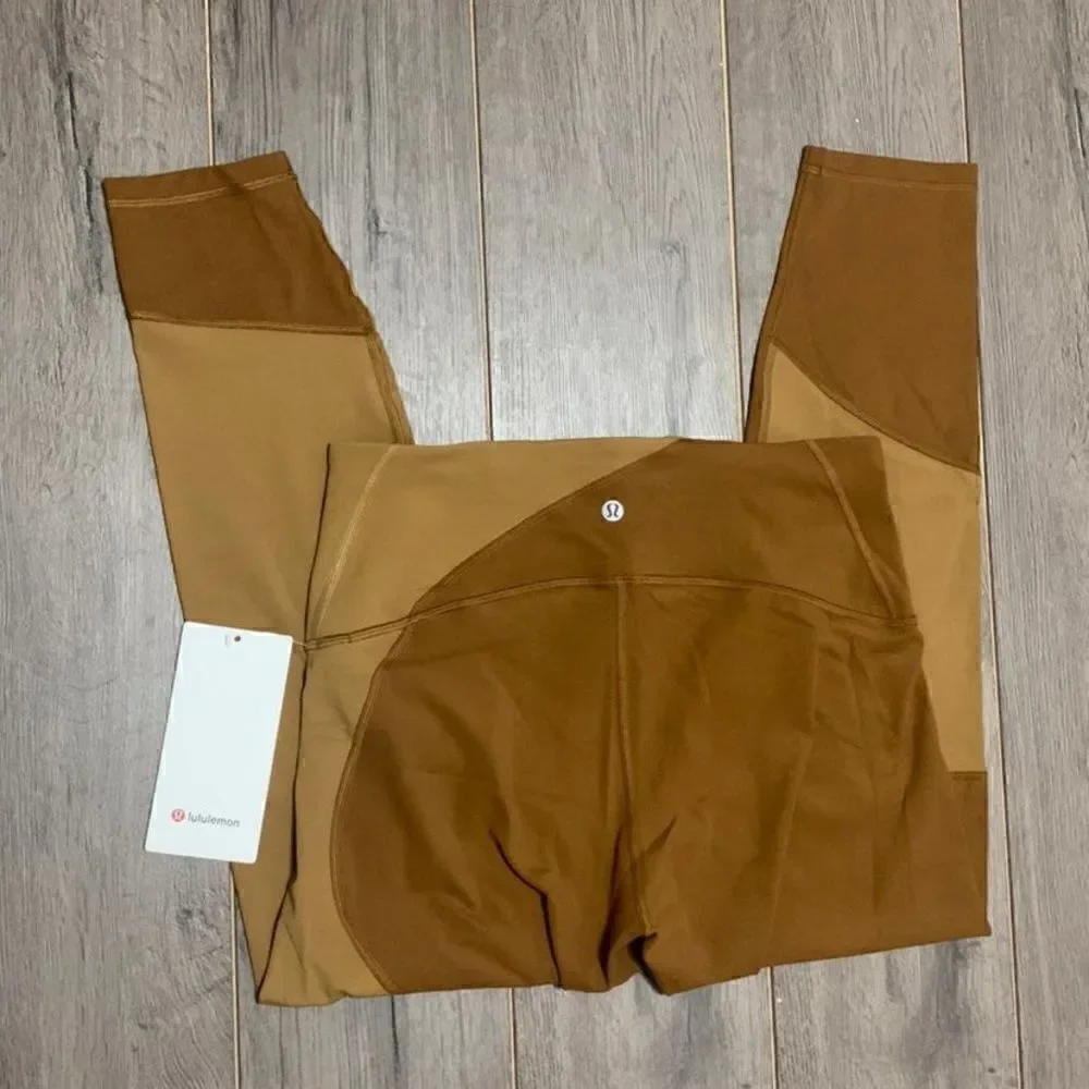 NEW Lululemon Nulu colour Block tight